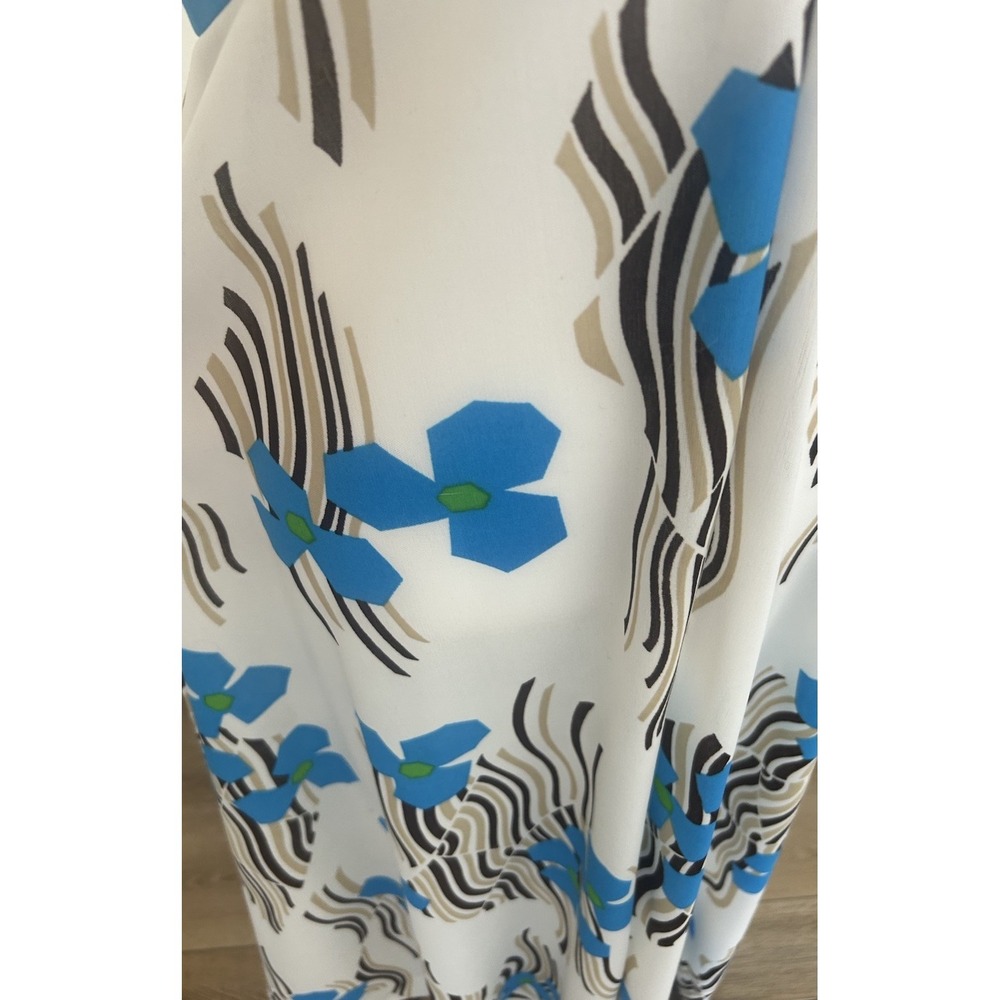Womens Vintage 1970s Sleeveless Maxi Dress - Picture 5 of 8